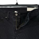 Rag and Bone SZ 27 Jeggings Jeans Chevron Ombre Stretch Low-Rise Pockets Zip Black Photo 3