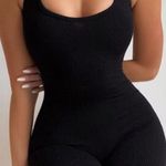 Biker Short Jumpsuit Black Photo 0