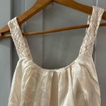 Marciano  Ivory Silk Sleeveless Bodysuit‎ w/ Braided Straps Capsule XS Photo 1