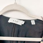 ALC Frank A.L.C. Josefa Dress Black Floral Maxi Photo 4