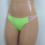 Victoria's Secret  Lime Kiwi Green Beach Sexy Swim Hipikini Bikini Bottom Photo 5