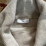 TNA Light Gray Cowl Neck Sweater Photo 2