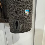 Kuhl Gray Green Flight Fleece Jacket Womens Sm Full Zip Stowable Hood Gorpcore Photo 7