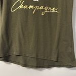 EXPRESS Game Day & Champagne Green & Gold S/S Tee Size XS Photo 5