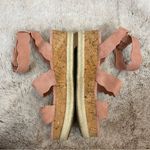 Marc Fisher Fayme Platform Scallop Sandals Women's Shoes In Coraline Women’s 7 Photo 3