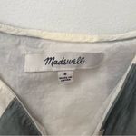 Madewell Pleated Midi Dress in Stripe Size 8 Photo 4