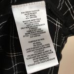 Soft Joie Iselyn Dress in Caviar Plaid Womens Sz S Shirt Long Sleeve Dra… Black Photo 3