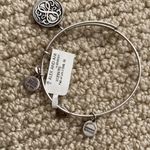 ALEX AND ANI NEW Script Path of Life Silver Bracelet First Release A13EB07RS NWT Photo 3
