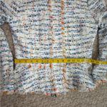Halogen Nordstrom Button Front Tweed Blazer Jacket Ivory Size XS. Photo 12