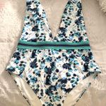 Aerie Print One Piece Plunge Photo 0