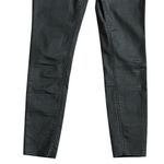 And Now This Black Coated Skinny Jeans Women’s Size 26 Raw High Rise Photo 2