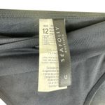Seafolly  Australia Collective Twist Band Hipster Nylon Black Swim Bikini Size 12 Photo 4
