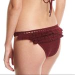 SUBOO Castaway Crochet Bottom in Burgundy nwot Size L Photo 1