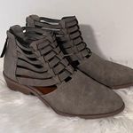 Maurice's  size 11 Gray Cutout Ankle Booties Photo 0