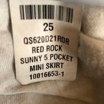 Sanctuary Red Rock Blue Frayed Distressed Mini Jean Denim Skirt 25 Photo 5