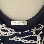 Stella McCartney Navy Blue Rope Knot Graphic Tank Top Size 40 Photo 6