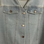 SHEIN Blue Denim Vest Size 2XL Photo 6