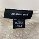 Jones New York white long chemise lingerie large Photo 3