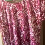 Lucky Brand  Paisley Print Women's Top - Pink large Photo 1