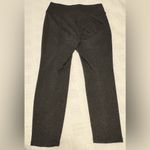 Nine West Women’s leggings - Large - charcoal gray w/tiny herringbone pattern Photo 7