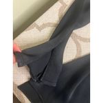 jonathan simkhai krishna top missing gold necklace, size XS, *Flawed Black Photo 4