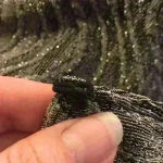 Chico's  Travelers Evening Exquisite Metallic Spark Long Fly-Away‎ Jacket … Photo 7