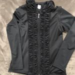 plurie yoga hooded jacket vest black size S Photo 0