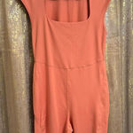 Free People Movement Twilight Onesie Yoga Dance Peach Orange XL Photo 0