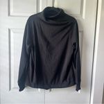 Athleta  Cozy Karma Twist Neck Black Sweatshirt Size Medium Photo 1