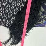 Rebecca Taylor NWT  silk fringe box step dress floral sz 2 Photo 4