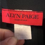 Alyn Paige  Black Dress with White Accents Photo 2