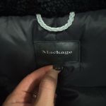 Mackage  Kerry Navy Down Coat Fur Hood Longline Parka Winter Jacket XS Photo 5