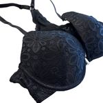 Rue 21 Women’s black lace racer back push up bra size 32a Photo 1
