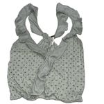 Free People  Sage Green Soulshine Eyelet Ruffle Tank size XS Photo 3