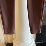 Faded Glory Brown Knit Skinny Pants Stretchy Leggings XS Womens Photo 3