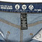 REWASH  Women’s Super High Rise Wedge Vintage Reunion Jean Shorts Size 5/27 Photo 6
