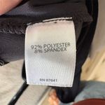 J.Jill  Women's Black Velvet Slim Leggings Size S Casual Soft Photo 3