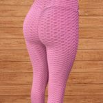 Scrunched up butt lifting leggings TikTok yoga pants Size L Photo 0