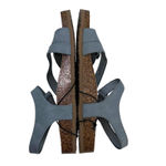 Baretraps  Sandals‎ Size 10 M Paddy Grey Hook Loop Closure Arch Support NWT Photo 4