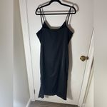 A New Day Black Satin Dress Photo 7