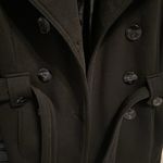 Iz Byer black pea coat, size small Photo 2