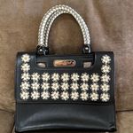 Nicole Lee USA Vintage Black Purse Handbag Photo 0