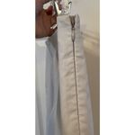 Brunello Cucinelli Women’s Trousers Sz 6 Cream Side Zip Cropped Pants Designer Photo 3