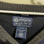 American Rag CIE Men’s Grey & Blue Camouflage Crewneck Sweatshirt (Size M) Photo 2