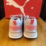 Puma  womens PC Runner athletic workout sporty sneakers gray/pink 6 Photo 2
