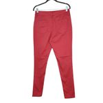 st. john's bay  Coral Pink Skinny Jeans NWT Size 4 Pink Jeans Photo 1