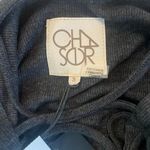 Chaser  Ribbed Stretchy Mini Dress – Size Small (Charcoal Black) Photo 6