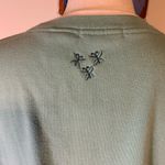 Hasting & Smith  Blue Embroidered Butterfly Sweatshirt Photo 5