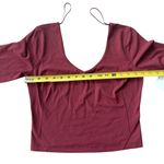 Lululemon Women’s 8 Align Long Sleeve Mulled Wine Buttery Soft Minimalist New Photo 8