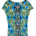 Lilly Pulitzer  Layton Sea Oat Ikatty Ikat Engineer Print Shift Dress Size Medium Photo 7